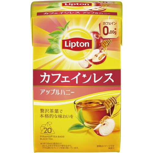 リプトンカフェインレスティアップルハニー 20杯
