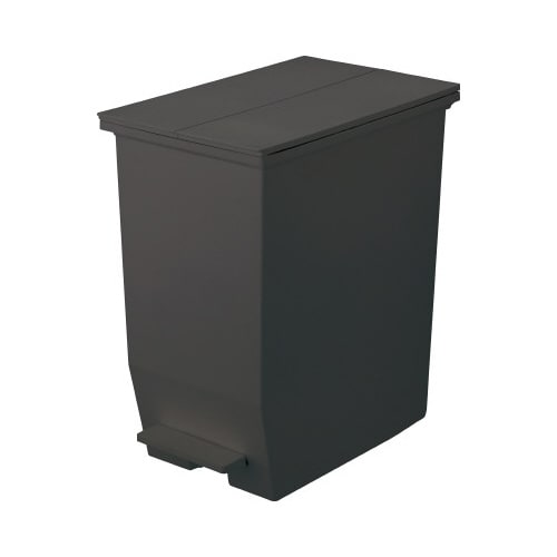 棚下で使えるペダルダストボックス45Lダークグレー