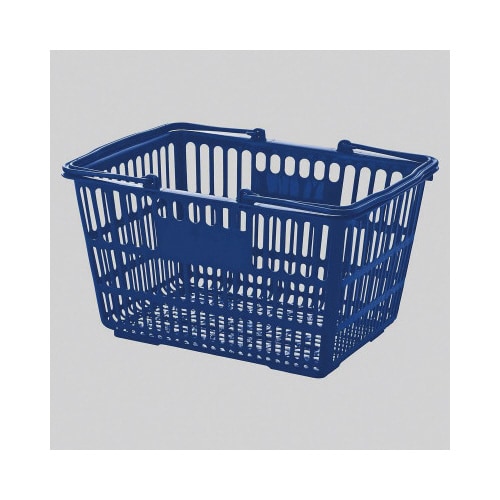 買物カゴ 18リットル ダークブルー