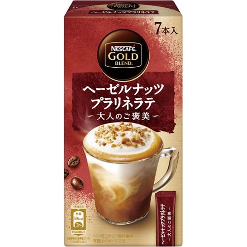 ネスカフェGB大人のご褒美ヘーゼルナッツ7本×3