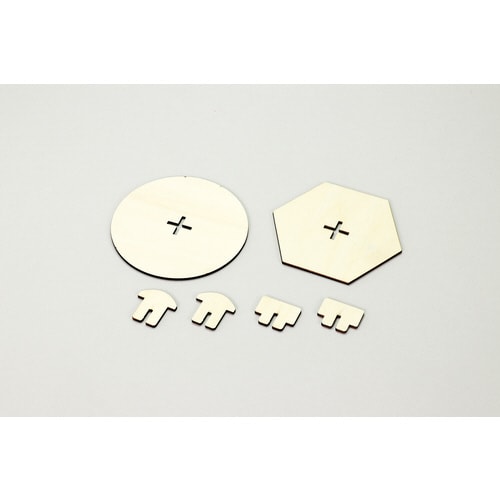 簡単組み立て手回しゴマ