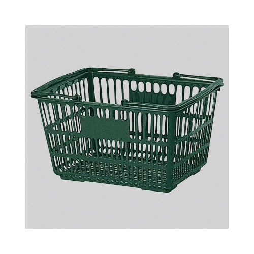 買物カゴ 18リットル ダークグリーン