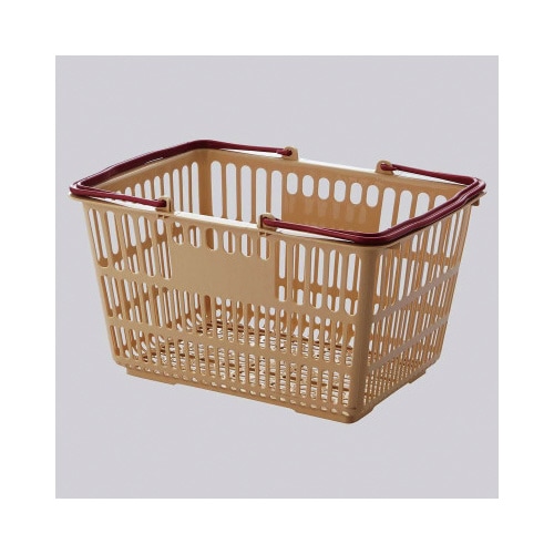 買物カゴ 18リットル ベージュ