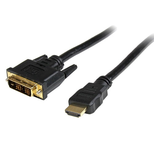 2m HDMI − DVI−D変換ケーブル