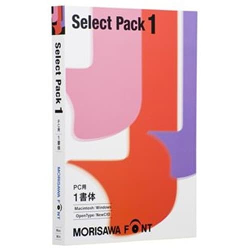 MORISAWA Font Select Pk 1