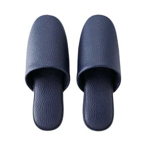高機能ビニールスリッパ ネイビー