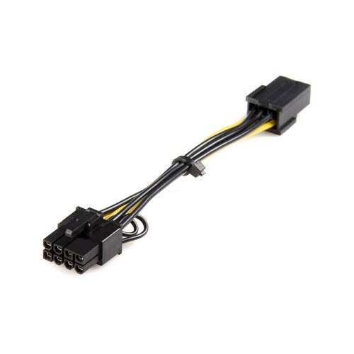 PCIe 電源アダプタケーブル 6ピン− 8ピン