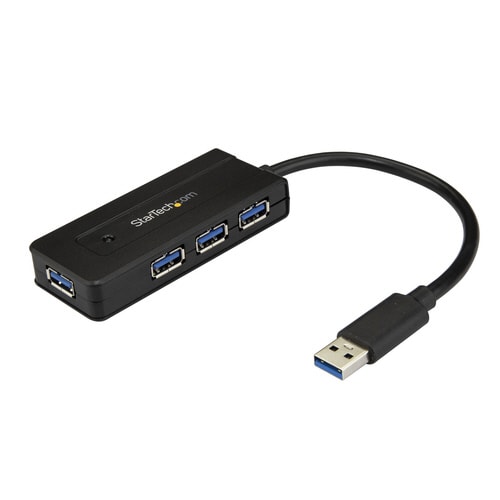 USB 3.0ハブ 4ポート バスパワー対応