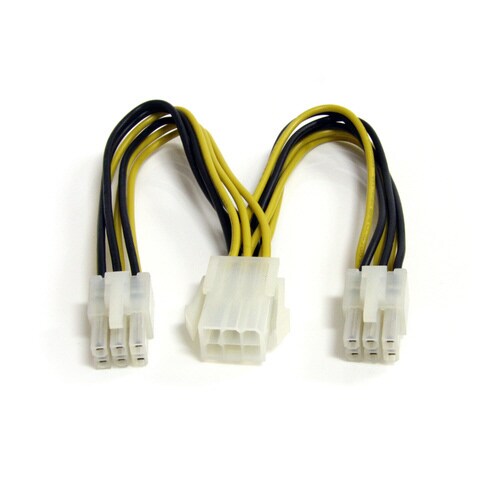 PCIe 電源 分岐延長ケーブル 15cm