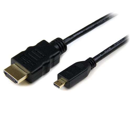 HDMI−HDMIマイクロ変換ケーブル 3m