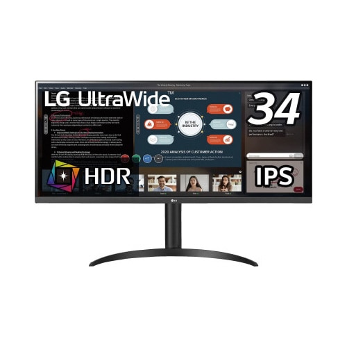 34インチウルトラワイド液晶ディスプレイ