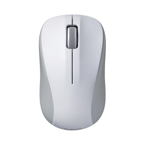 Bluetoothマウス 抗菌 Mサイズ ホワイト
