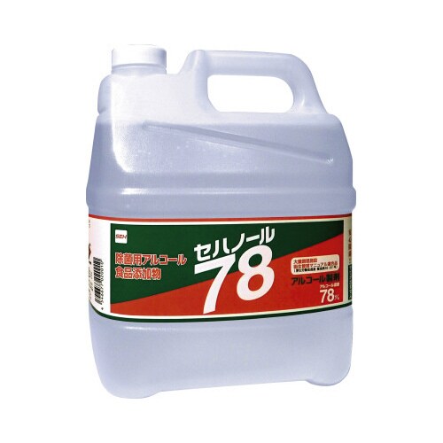 セハノール78 アルコール製剤 詰替え用 4L
