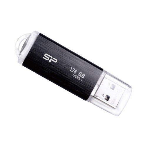 キャップ式USB B02 128GB黒