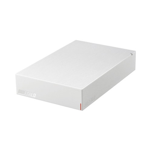 USB3.2対応外付けHDDホワイト 2TB