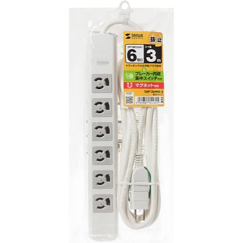 電源タップ TAP−36MG−3