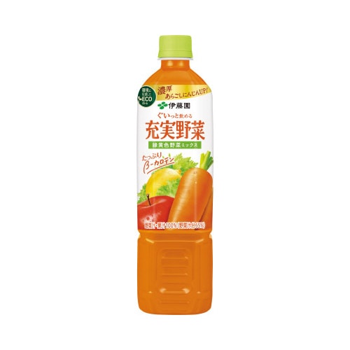充実野菜緑黄色ミックス 740g 15本