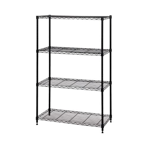 カラーメタルラック 幅750×高1230 ブラック