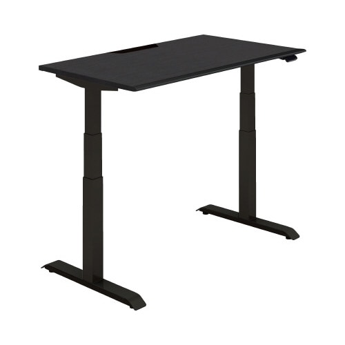 シークエンス平机 レバー 幅1200 B8×黒脚