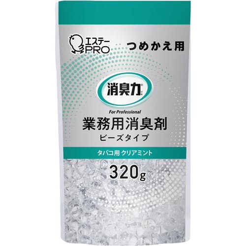 消臭力業務用ビーズ詰替タバコ用クリアミント320g