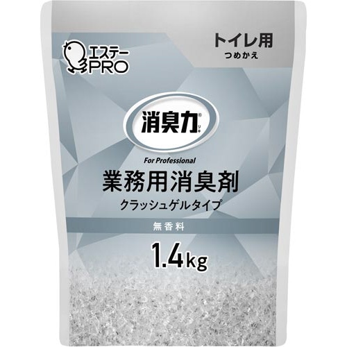 消臭力業務用クラッシュゲルトイレ替無香料1.4kg