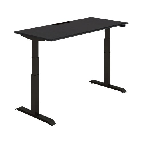 シークエンス平机 レバー 幅1500 B8×黒脚