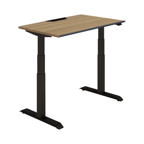 シークエンス平机 Fレバー 幅1200 T4×黒脚