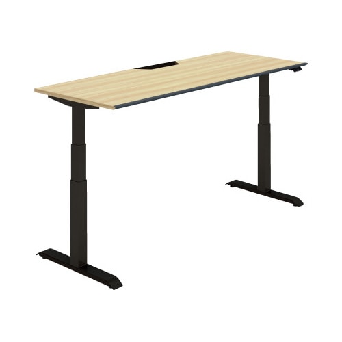 シークエンス平机 Fレバー 幅1800 W0×黒脚