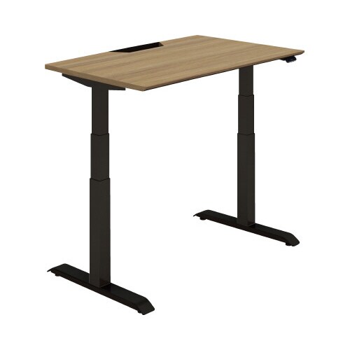 シークエンス平机 レバー 幅1200 T4×黒脚