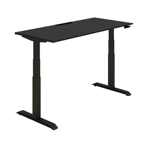 シークエンス平机 ボタン 幅1500 B8×黒脚