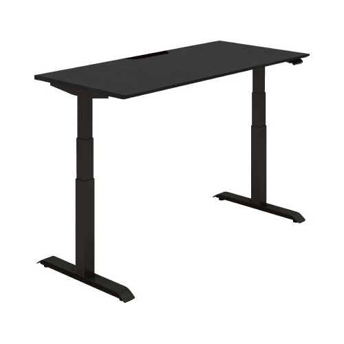 シークエンス平机 レバー 幅1500 B8×黒脚