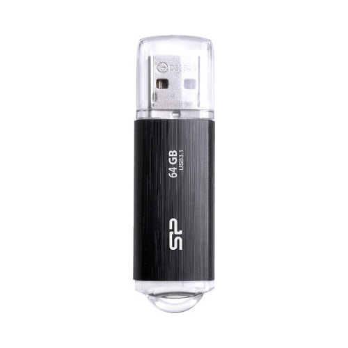キャップ式USB B02 64GB黒