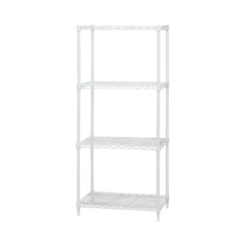 カラーメタルラック 幅550×高1230 ホワイト