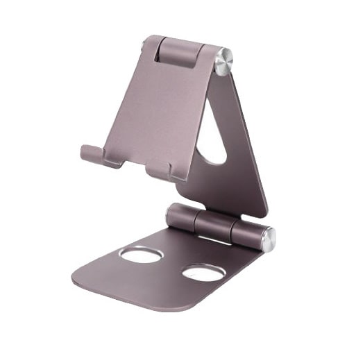 スタンドに乗せたまま充電 角度調整可スタンド PU