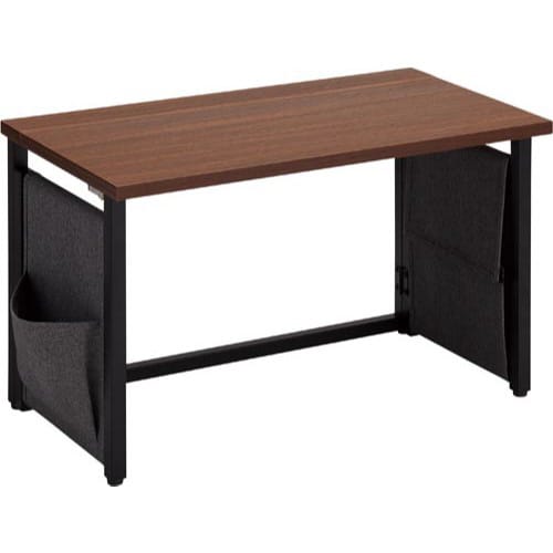 リビングワークD ロー W600天板DB脚ブラック