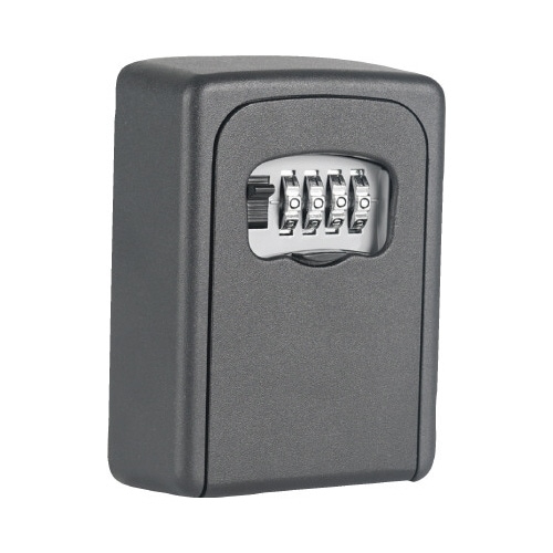 キーボックス 壁取り付けタイプ ブラック