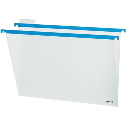 ハンギングフォルダーPPカラーB4青×10冊