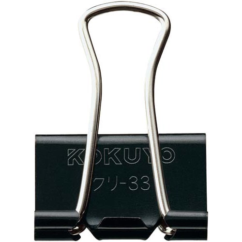 ダブルクリップ大口幅32mm 10個