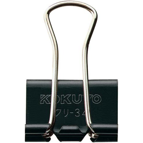 ダブルクリップ中口幅25mm 10個