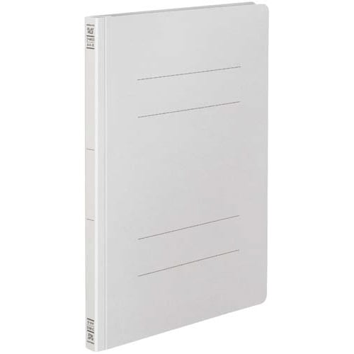 フラットファイル(間伐材使用) A4縦 灰 10冊