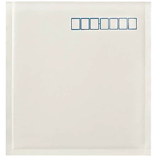 小包封筒軽量タイプCD用封緘用口糊付き白×10