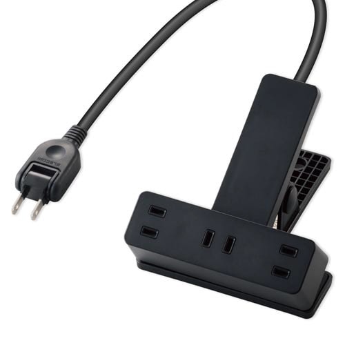 電源タップ 2P 3個口 5m ブラック