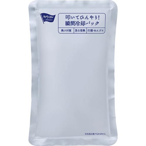 叩いてひんやり!瞬間冷却パック10個入×6