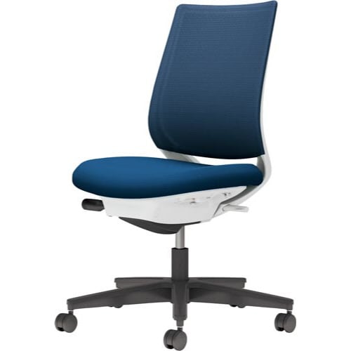 ミトラ2 メッシュ白フレ黒脚 ネイビー