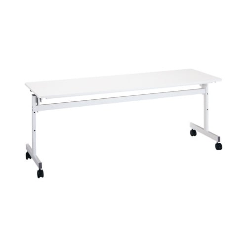 RFフラップテーブル 幅1800奥行600 WH