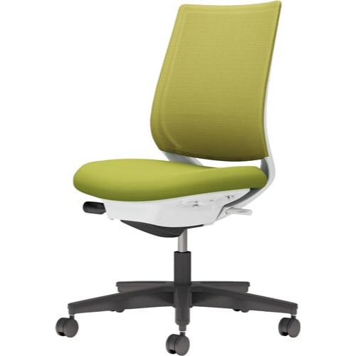 ミトラ2 メッシュ白フレ黒脚 ライトオリーブ