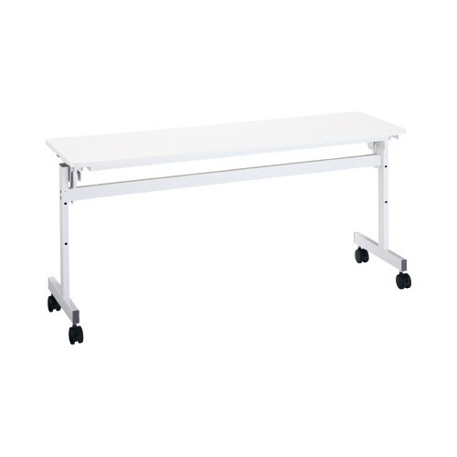 RFフラップテーブル 幅1500奥行450 WH