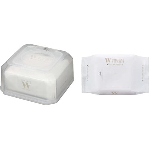 ペンの汚れも落とせるウェットシート本体+詰替