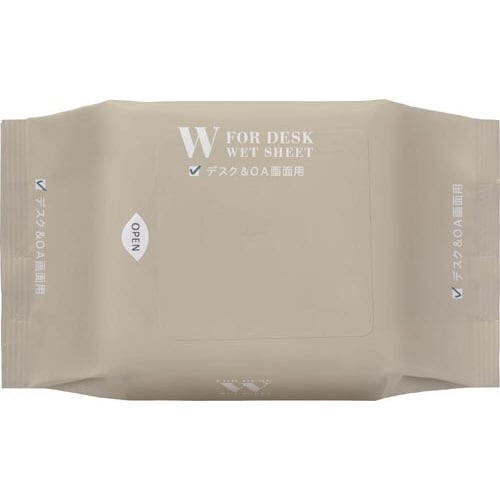 OA画面も一緒にお掃除ウェット 詰替50枚×10