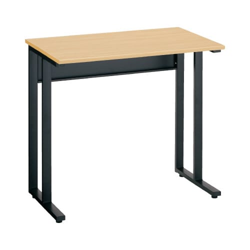 WDデスク ロー 幅800 黒脚 ナチュラル